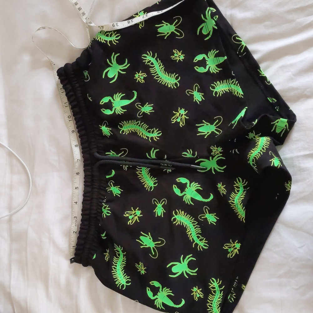 Foxblood glow in the dark bug Insect shorts Halloween collection Fox Blood
